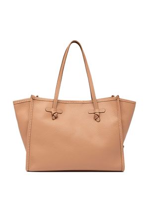 Shopping Marcella in pelle bubble double beige GIANNI CHIARINI | BS9330BBL5313